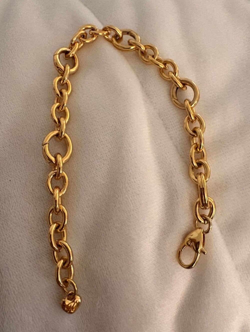 Brighton Luxe Link Gold Charm Bracelet Like New - Picture 2 of 9